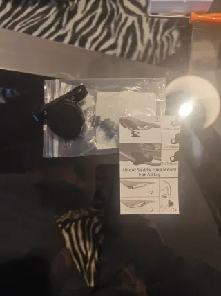 Suporte AirTag Bicicleta