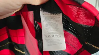 Camiseta AC Milan Adidas Negra Roja