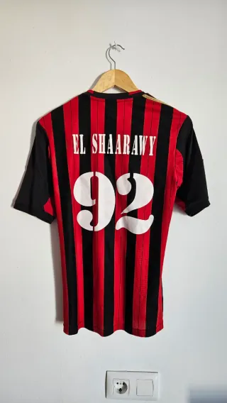 Camiseta AC Milan Adidas Negra Roja