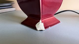 Coppia di lampade da tavolo Le Dauphin color carminio