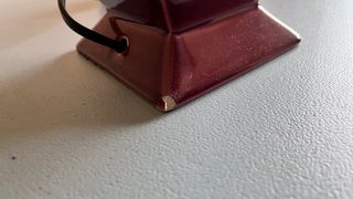 Coppia di lampade da tavolo Le Dauphin color carminio