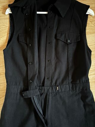 Mono largo negro Mango