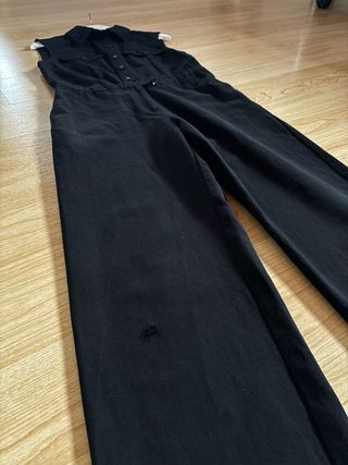 Mono largo negro Mango