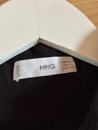 Mono largo negro Mango