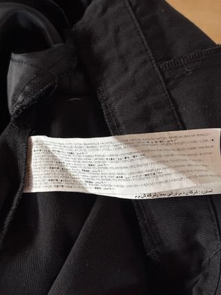 Mono largo negro Mango