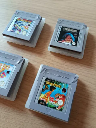 Lote 4 Jogos Game Boy: Alleyway, Chessmaster, Wave