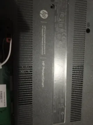 Portátil HP Blanco y Negro