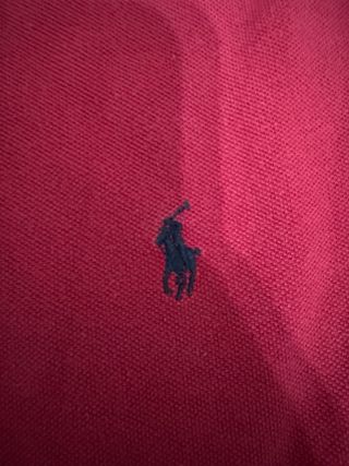 Polo Ralph Lauren Manga Larga Rojo Talla M