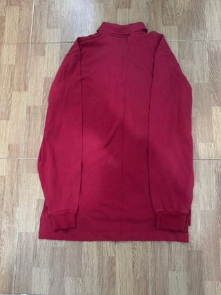 Polo Ralph Lauren Manga Larga Rojo Talla M