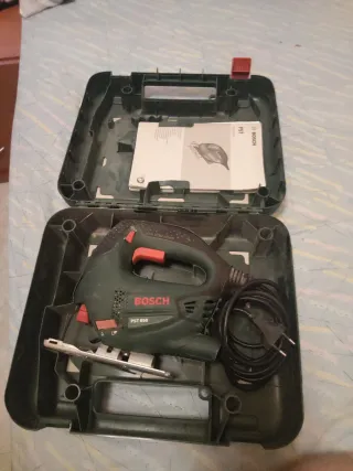 Sierra de calar Bosch PST 500W Usado 2 veces
