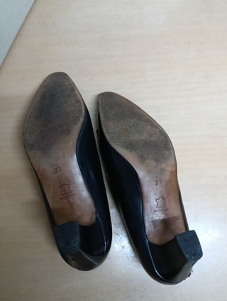 Zapatos Salón d'Antonio Negros Talla 37 Vintage