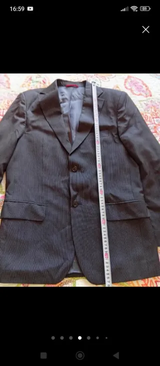 Lote Traje Caballero Negro/Gris