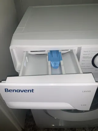 Lavadora Carga Frontal Blanca