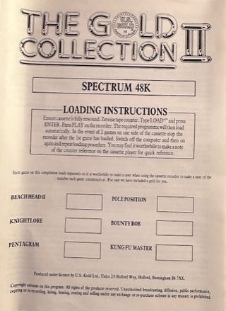 The Gold Collection II ZX Spectrum