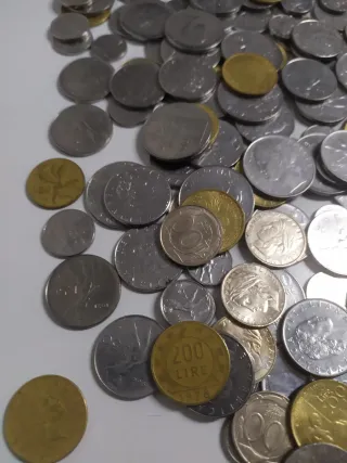 Conjunto di monete italiane