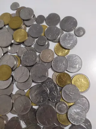 Conjunto di monete italiane