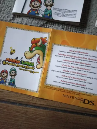 Mario & Luigi: viaje al centro Bowser Nintendo DS
