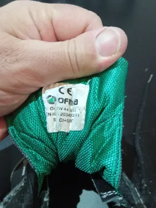 Botas de trabajo OFMA puntera antigolpe