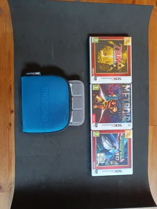 Nintendo 2DS XL Blanca/Naranja + Juegos