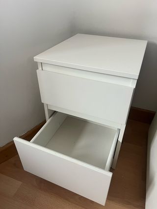 2 Cómodas Kullen Blancas Ikea
