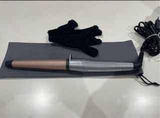 Rizador de pelo oro y plata