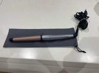 Rizador de pelo oro y plata