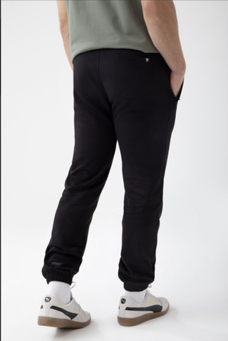 Pantalones de chándal negros para hombre