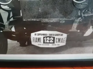 Fotografia automobilismo vintage 18x24