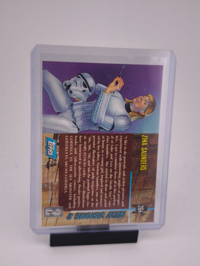 Luke y Leia 1994 Topps Star Wars GALAXY Card