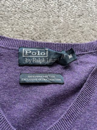 Jersey Polo Ralph Lauren Morado