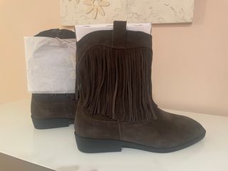 Botas cowboy niña marrón Talla 37