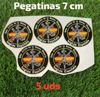 Pegatinas Vinilo 7cm Legión Española
