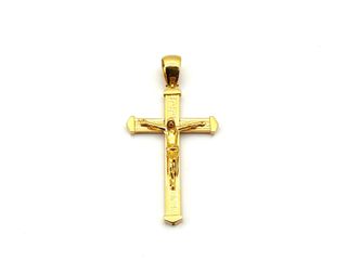 crucifijo oro 18k