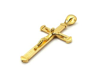 crucifijo oro 18k