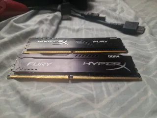 2x 8GB HyperX Fury DDR4 RAM