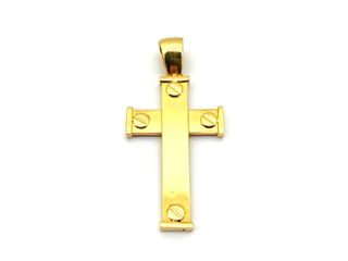crucifijo oro 18k