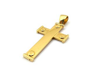 crucifijo oro 18k