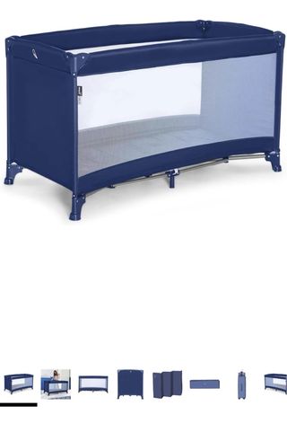 Cuna de viaje con colchón