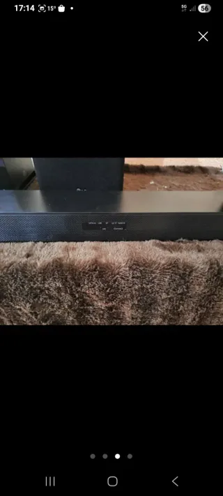 Barra de sonido LG negra