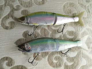 Lote 2 Swimbait Gancraft Jointed Claw 178 SS/F