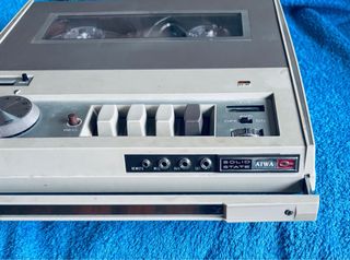 Magnetófono AIWA Vintage Beige/Gris