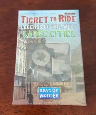 Ticket to Ride Legacy: Large Cities