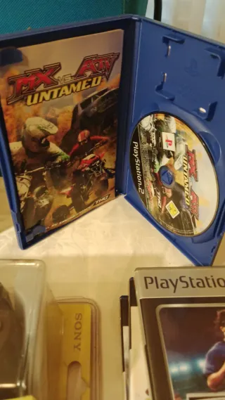 Lote 4 Juegos PlayStation2+Mando Dualshock 2 Nuevo