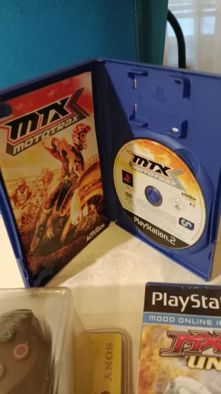 Lote 4 Juegos PlayStation2+Mando Dualshock 2 Nuevo