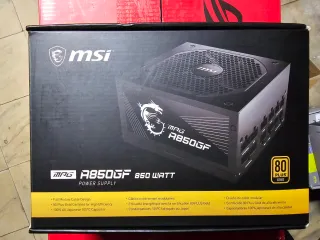 Fuente Alimentación MSI A850GF Modular 80+ Gold