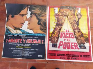 Lote 20 Carteles Cine Usados