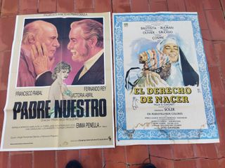 Lote 20 Carteles Cine Usados