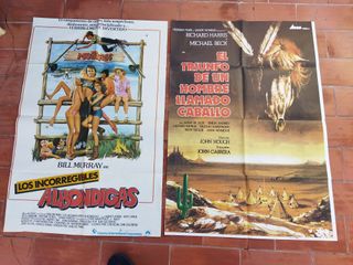 Lote 20 Carteles Cine Usados