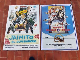 Lote 20 Carteles Cine Usados