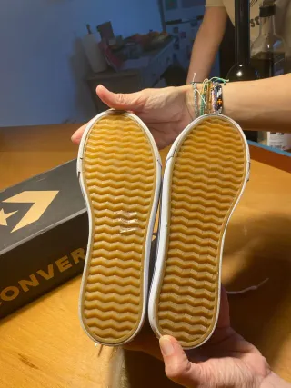 Botas Converse All Star Blancas Talla 37